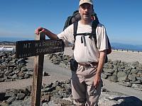At the top of Mount Washington